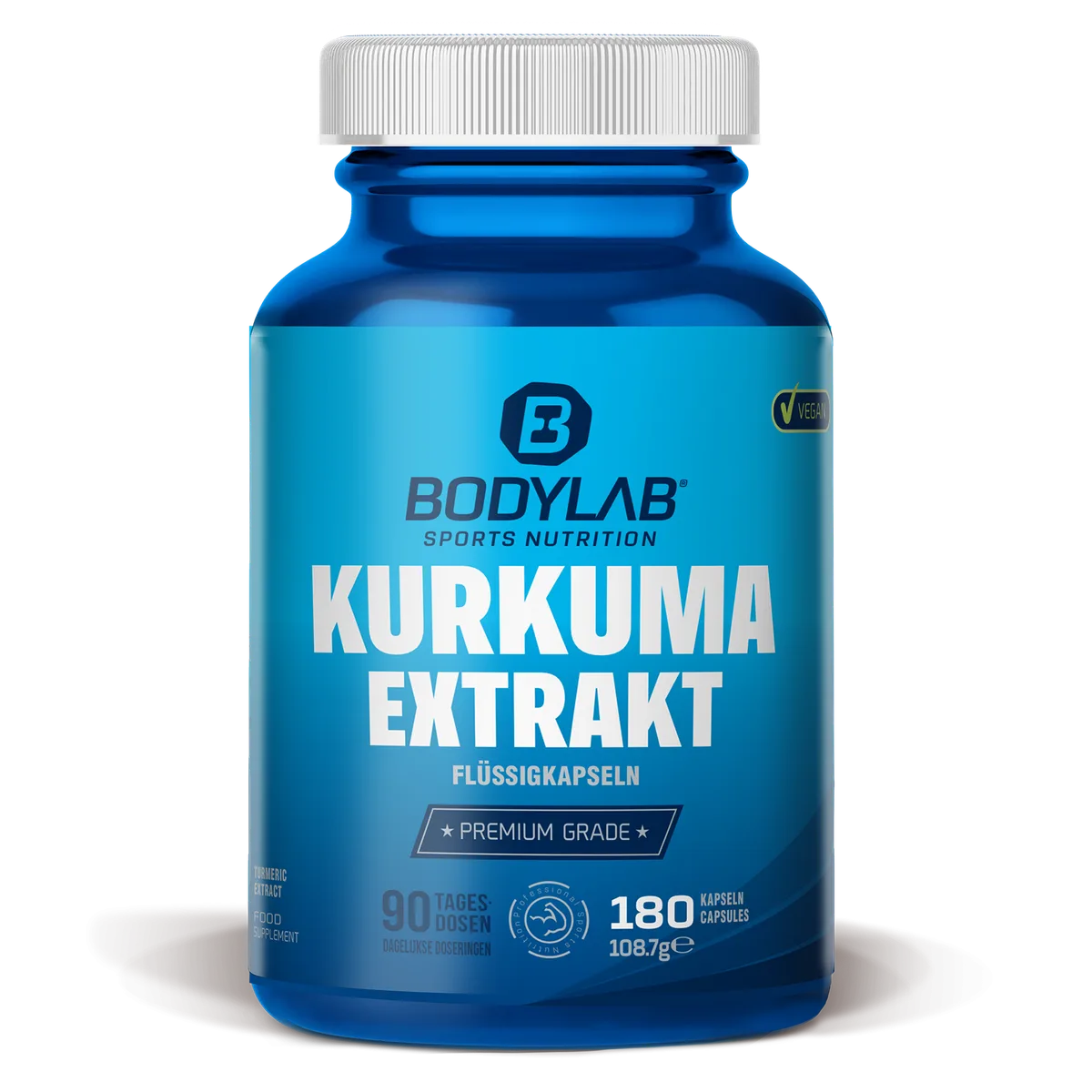 Turmeric (Kurkuma) Extract Liquid Capsules (180 Kapseln)
