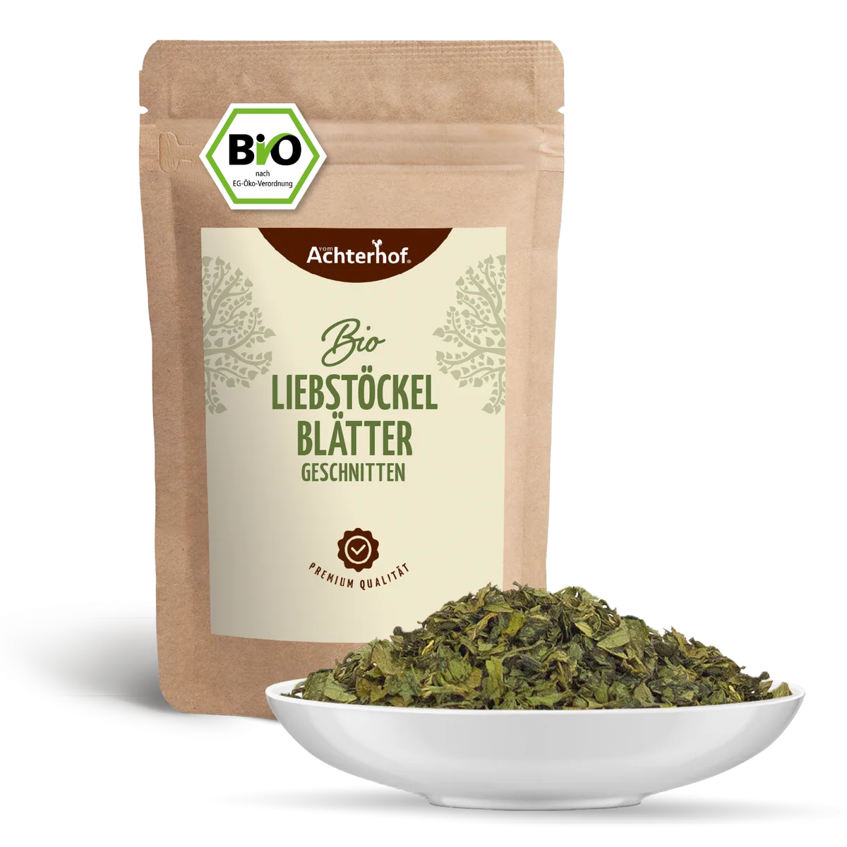 Liebstöckelblätter geschnitten Bio (100g) – Bild 2