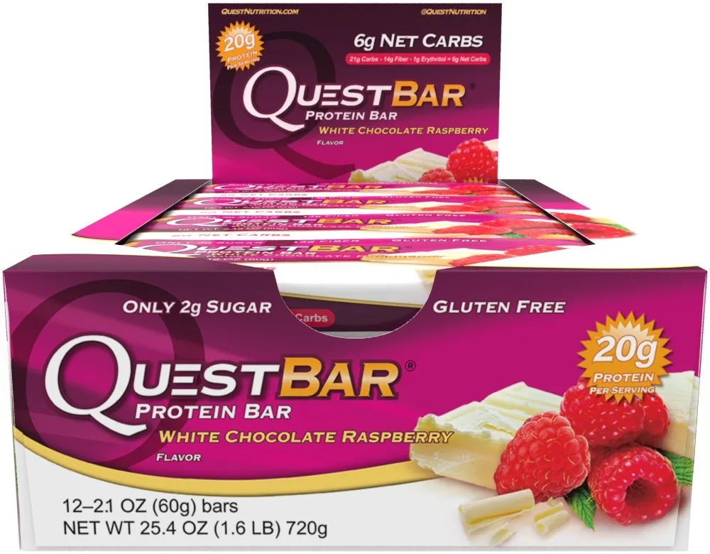 Quest Bar (12x60g) Double Chocolate Chunk – Bild 8