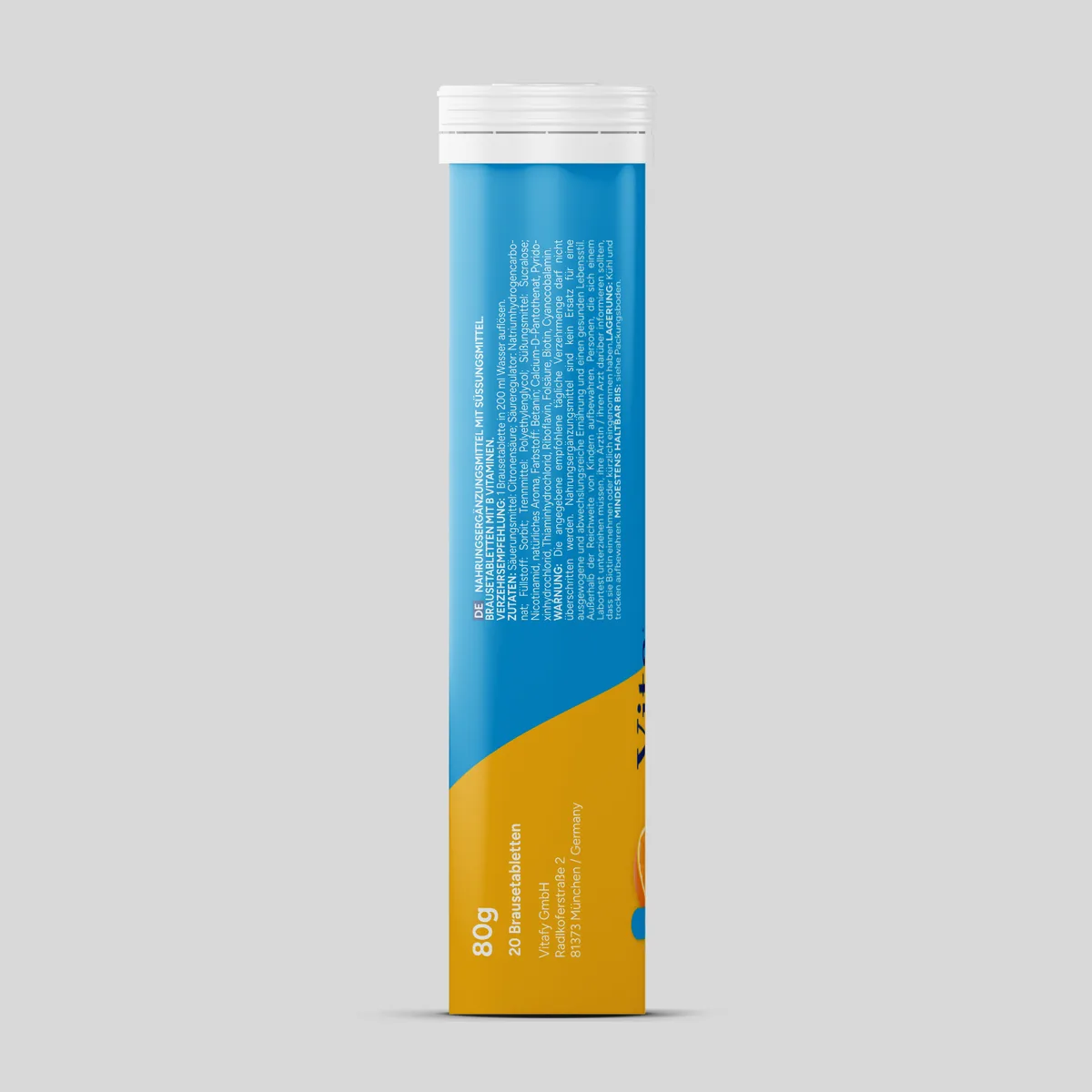 Vitamin B Komplex - Orange (20 Brausetabletten) – Bild 8