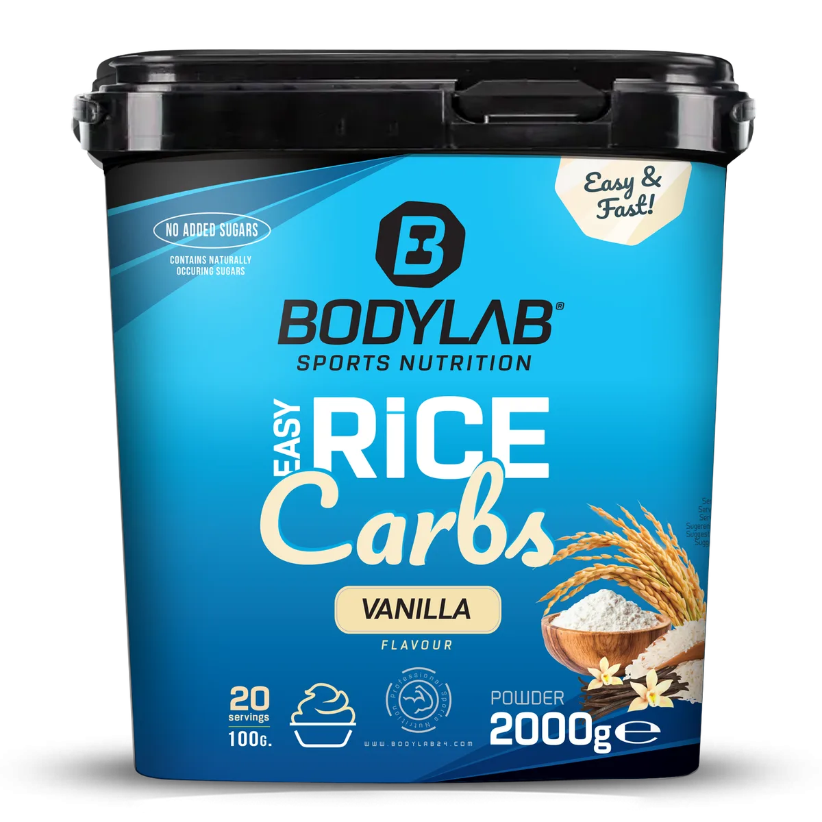 Easy Rice Carbs (2000g) Schokolade