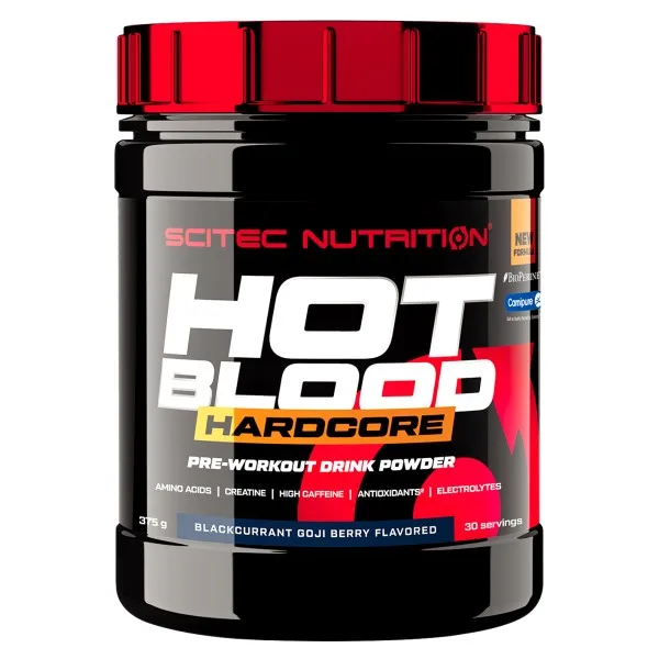 Scitec Nutrition Hot Blood Hardcore Pre-workout 375 g