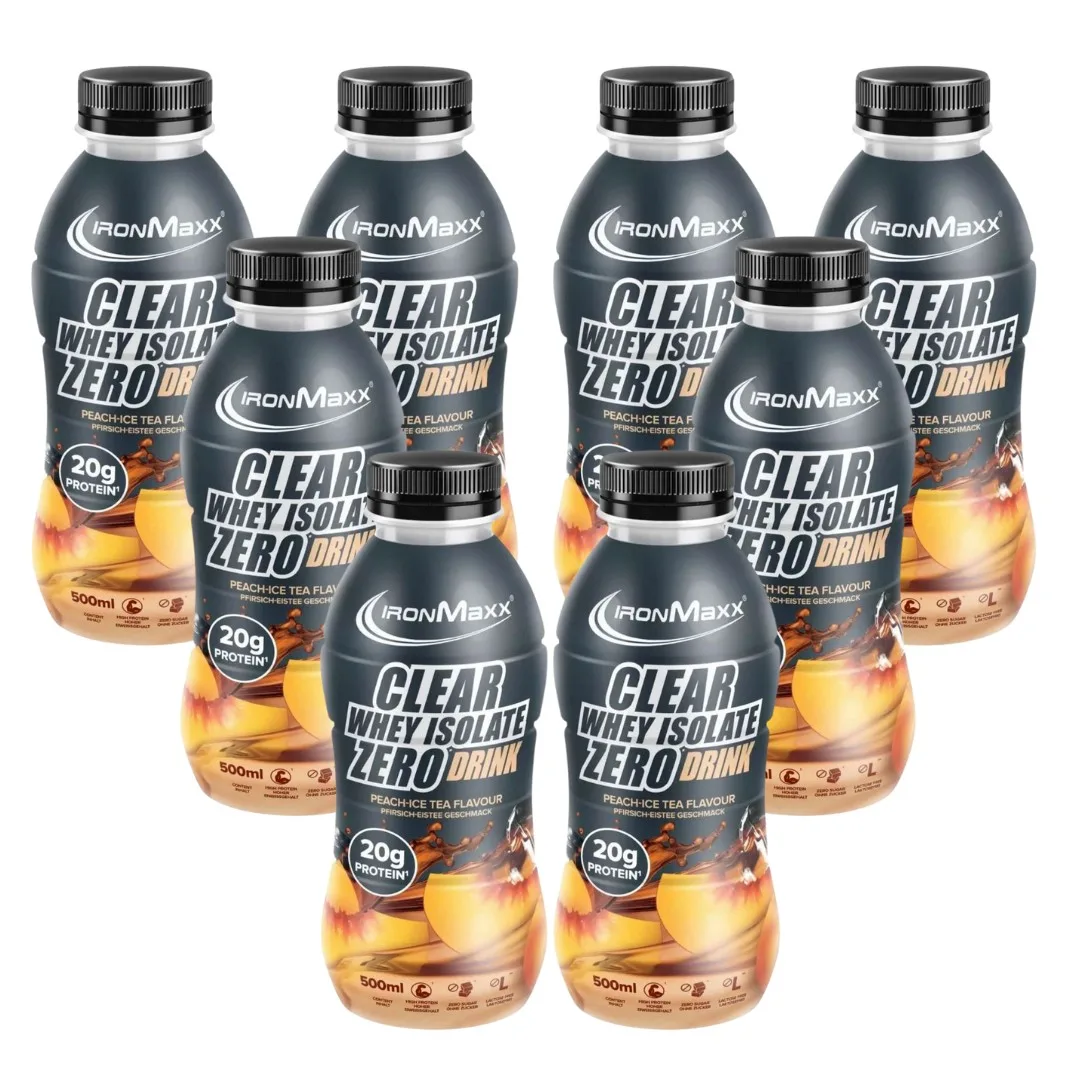 IronMaxx Clear Whey Isolate RTD - 8x500ml