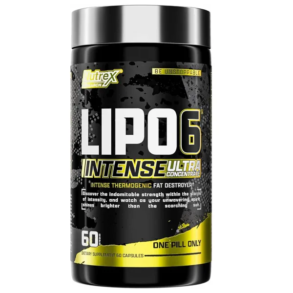Nutrex Lipo 6 Intense Ultra Concentrate US-Version – Supplement für Definitionsphasen