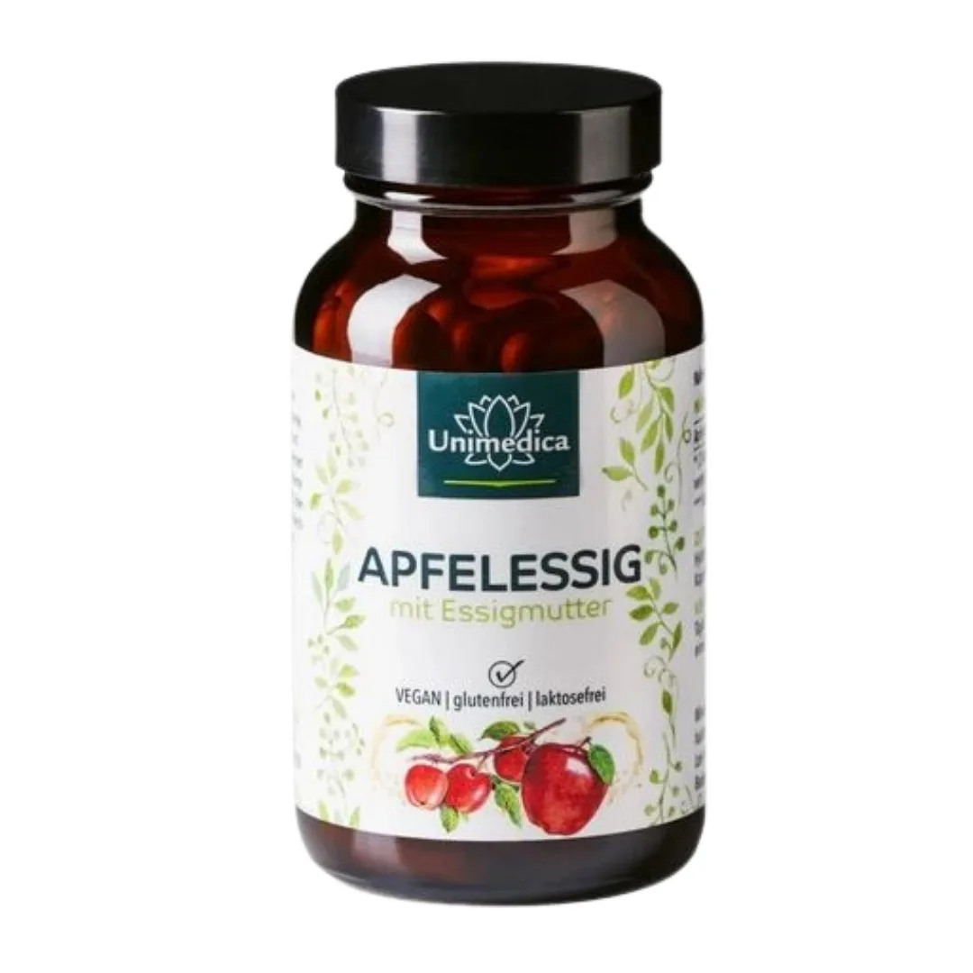 Unimedica Apfelessig mit Essigmutter - 120 kaps.