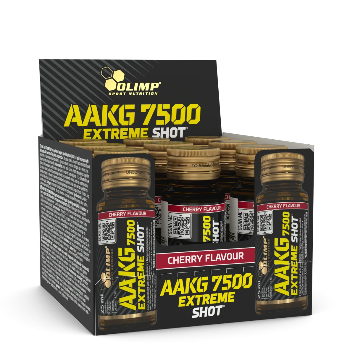 AAKG 7500 Extreme Shot (9 x 25ml) Grapefruit – Bild 4
