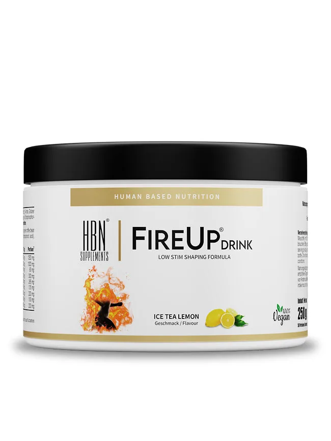 HBN - FireUP Drink Ice Tea Lemon