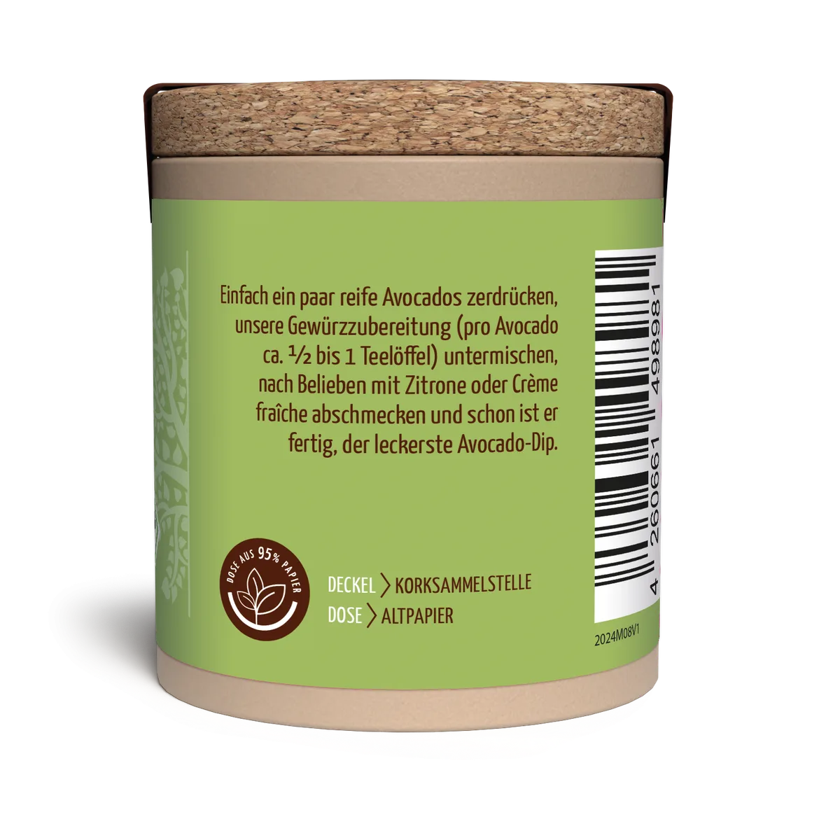 Guacamole Gewürzzubereitung Bio (54g) – Bild 3