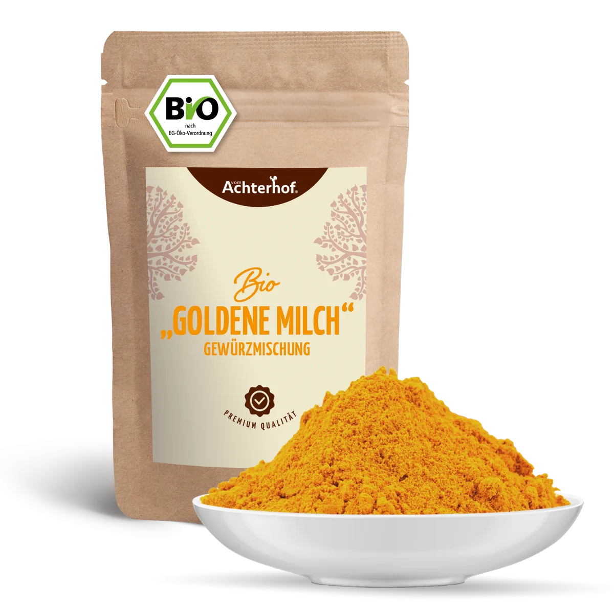 Goldene Milch Gewürzmischung Bio (1000g) – Bild 2