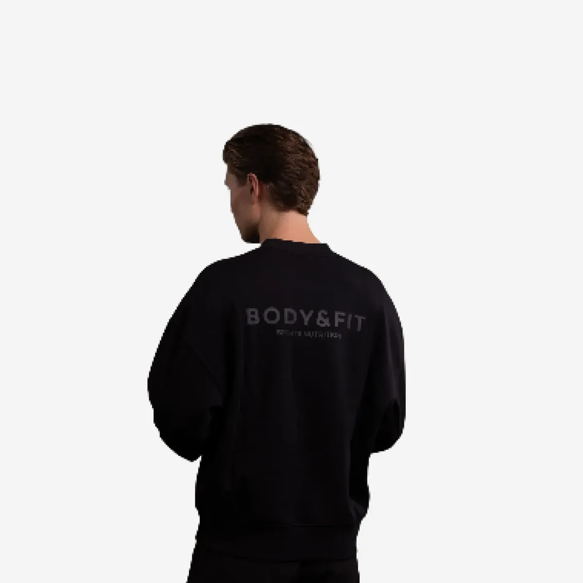 Men's Crew Neck Sweater Zwart / L – Bild 7