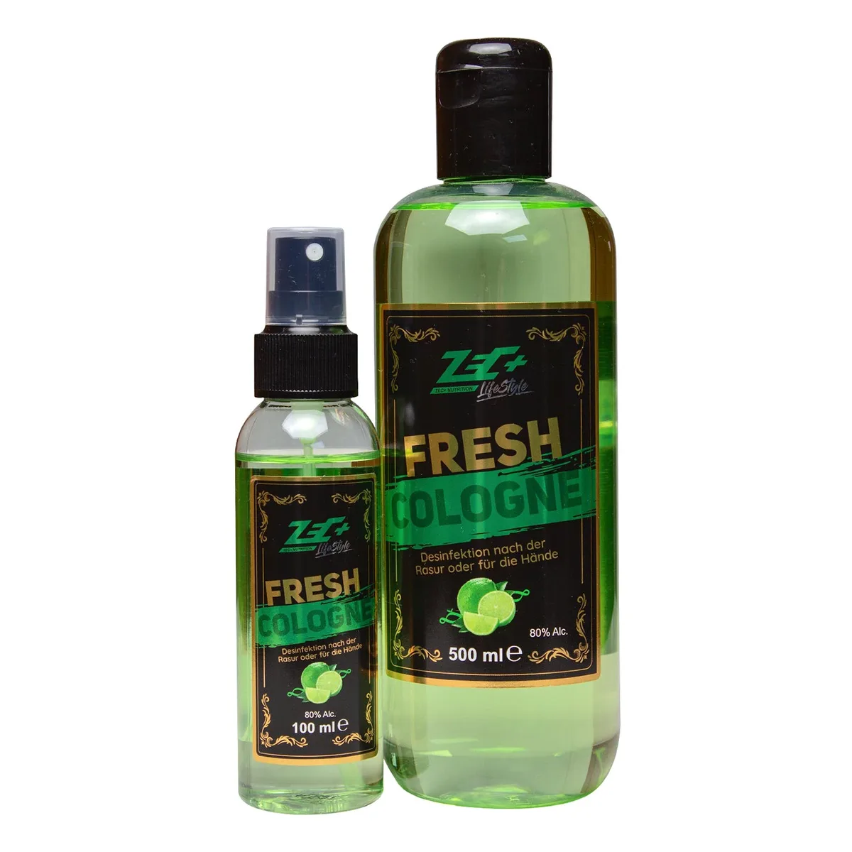ZEC+ LIFESTYLE FRESH COLOGNE Limette / 100ml Klappverschluss – Bild 3