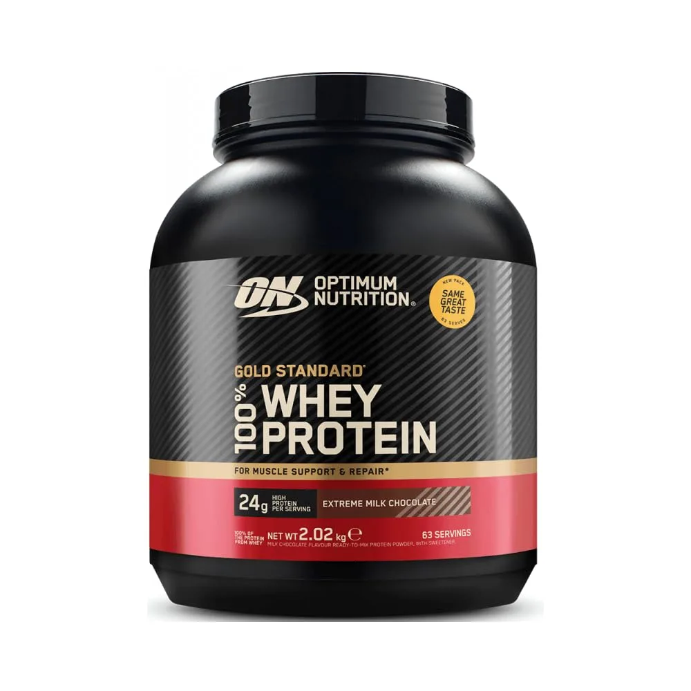 Optimum Nutrition 100% Whey Gold Standard (2000g) Extreme Milk Chocolate - Eiweiße - Molkenprotein-Mischung