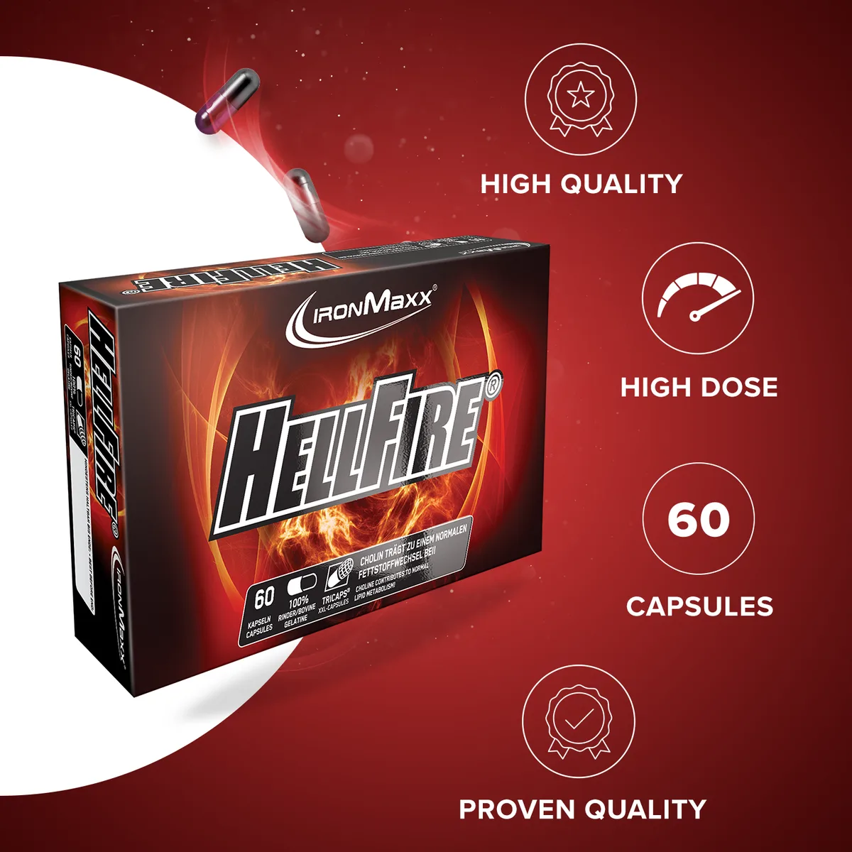 Hellfire® Fatburner - 60 Tricaps® – Bild 8