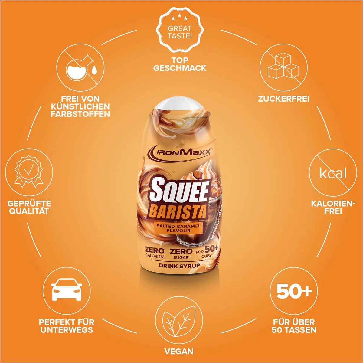 SqueeBarista (65ml) - Salted Caramel – Bild 5