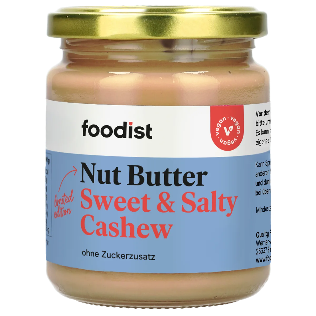 Nut Butter Hazelnut Vanilla / 250g – Bild 3