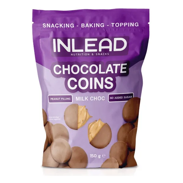 Inlead Nutrition Chocolate Coins, 150g