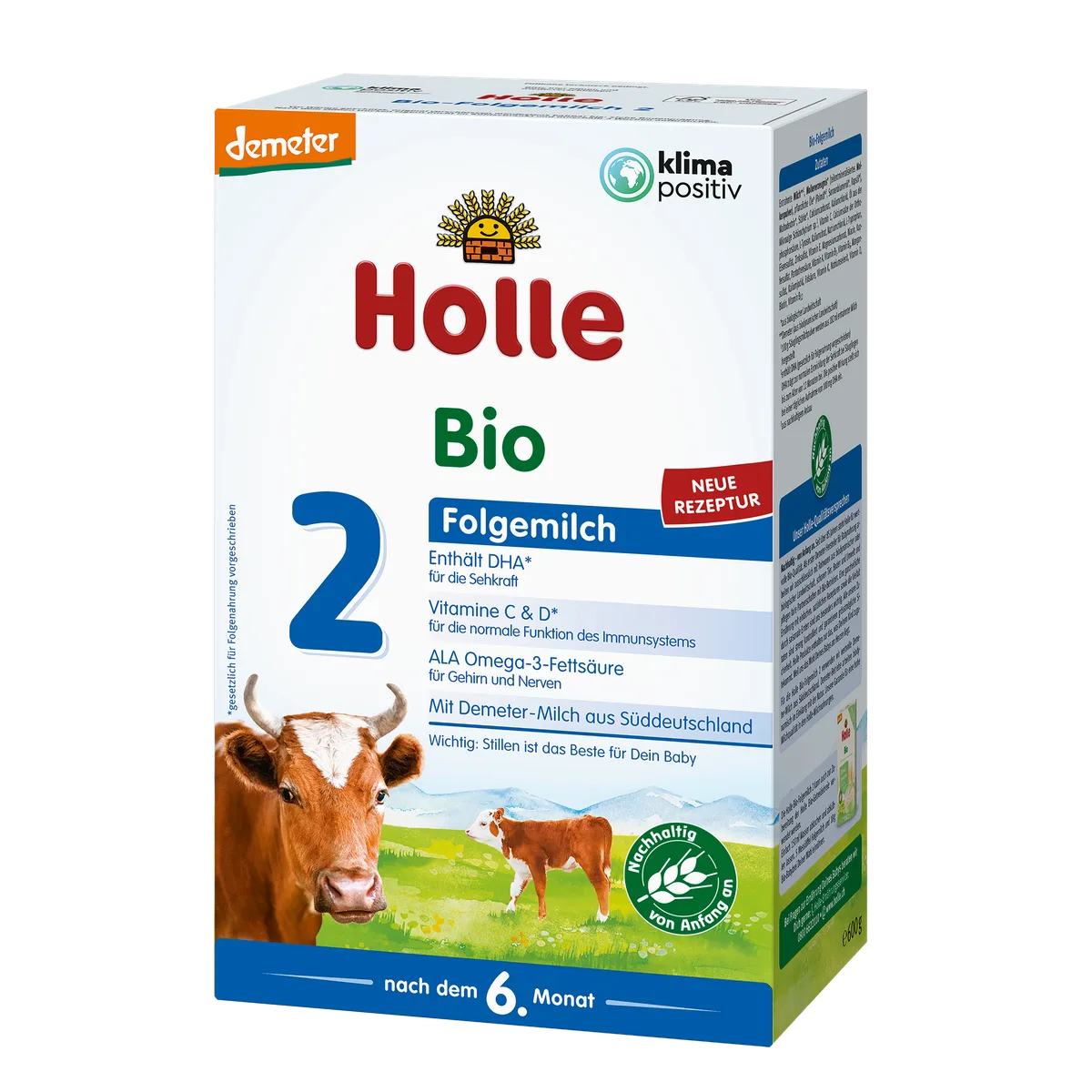 Demeter Folgemilch 2 nach dem 6. Monat (600g)
