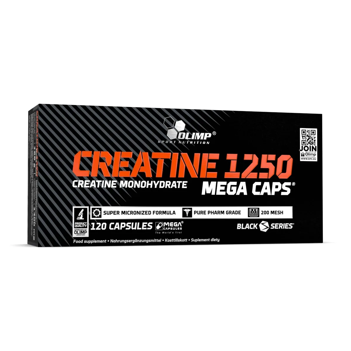 Olimp Creatine 1250 Mega Caps - 120 Kapseln