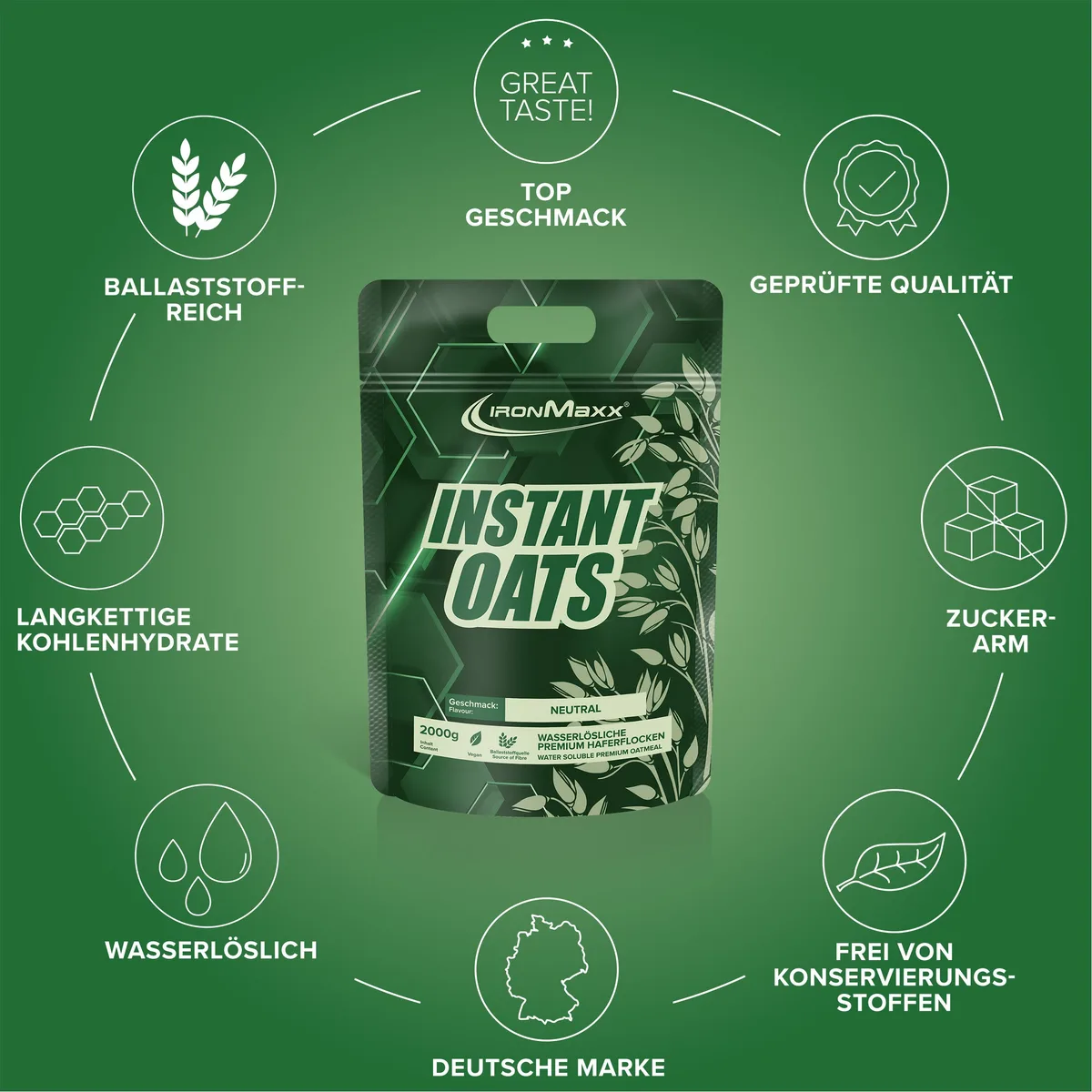 Instant Oats (2000g) - Neutral – Bild 5