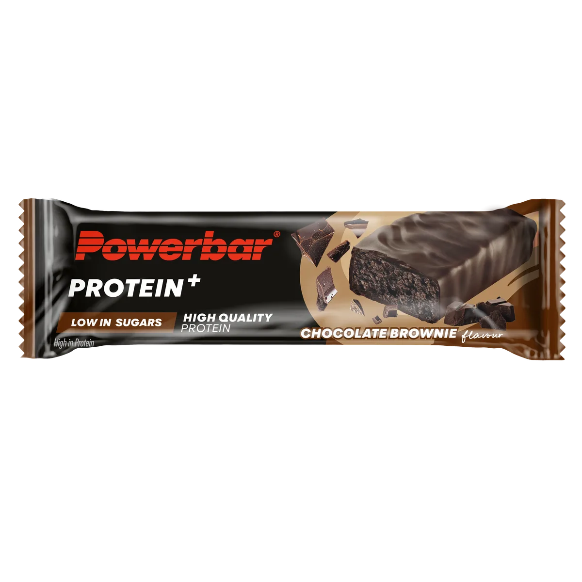 Protein+ Low in Sugars (16x35g) Chocolate Brownie – Bild 2