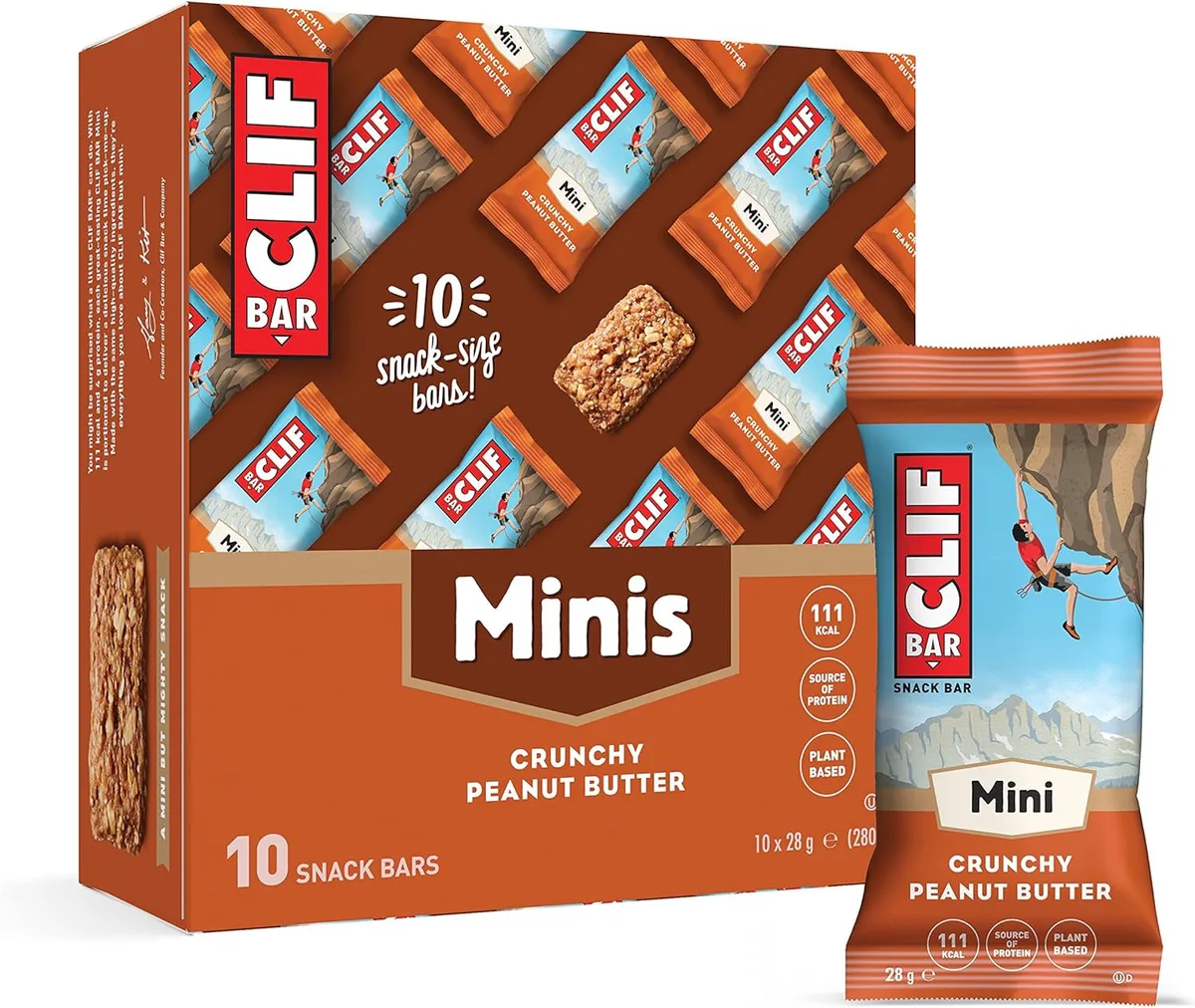 Clif Mini Bar (10x28g) Crunchy Peanut Butter – Bild 5