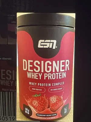 Designer Whey Protein Strawberry Cream