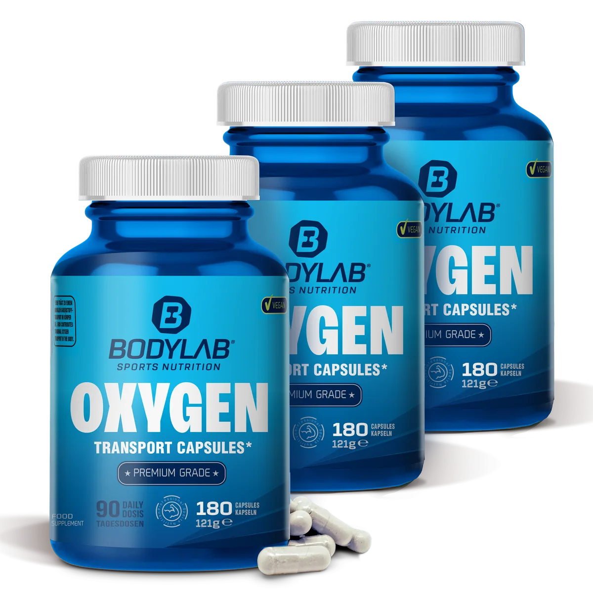 3 x Oxygen (180 Kapseln)