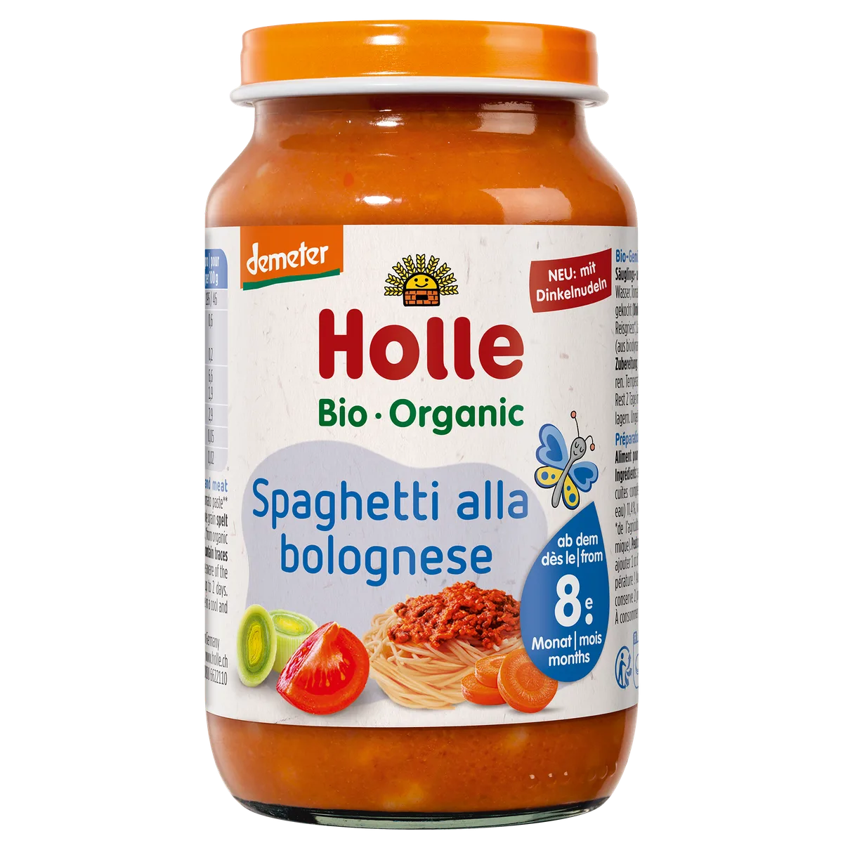 Spaghetti Bolognese - 220g - Demeter ab dem 8. Monat