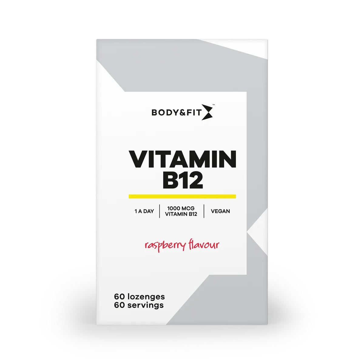 Vitamine B12 - zuigtabletten Raspberry / 60.0