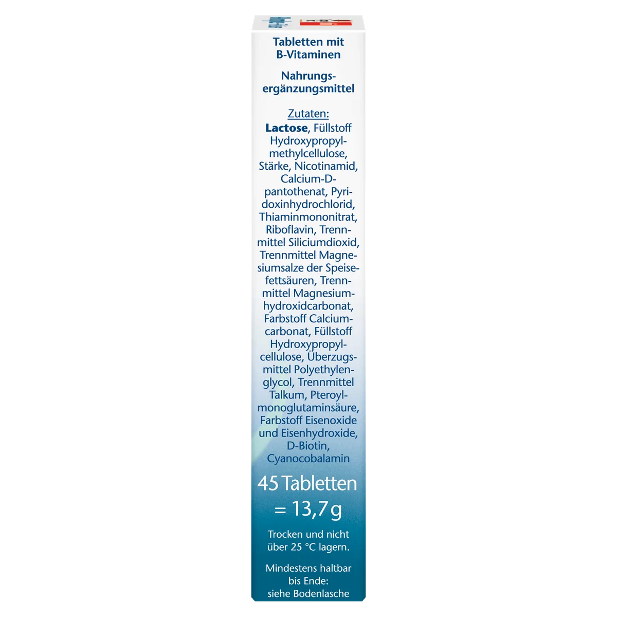 B-Komplex + Folsäure Depot (45 Tabletten) – Bild 3