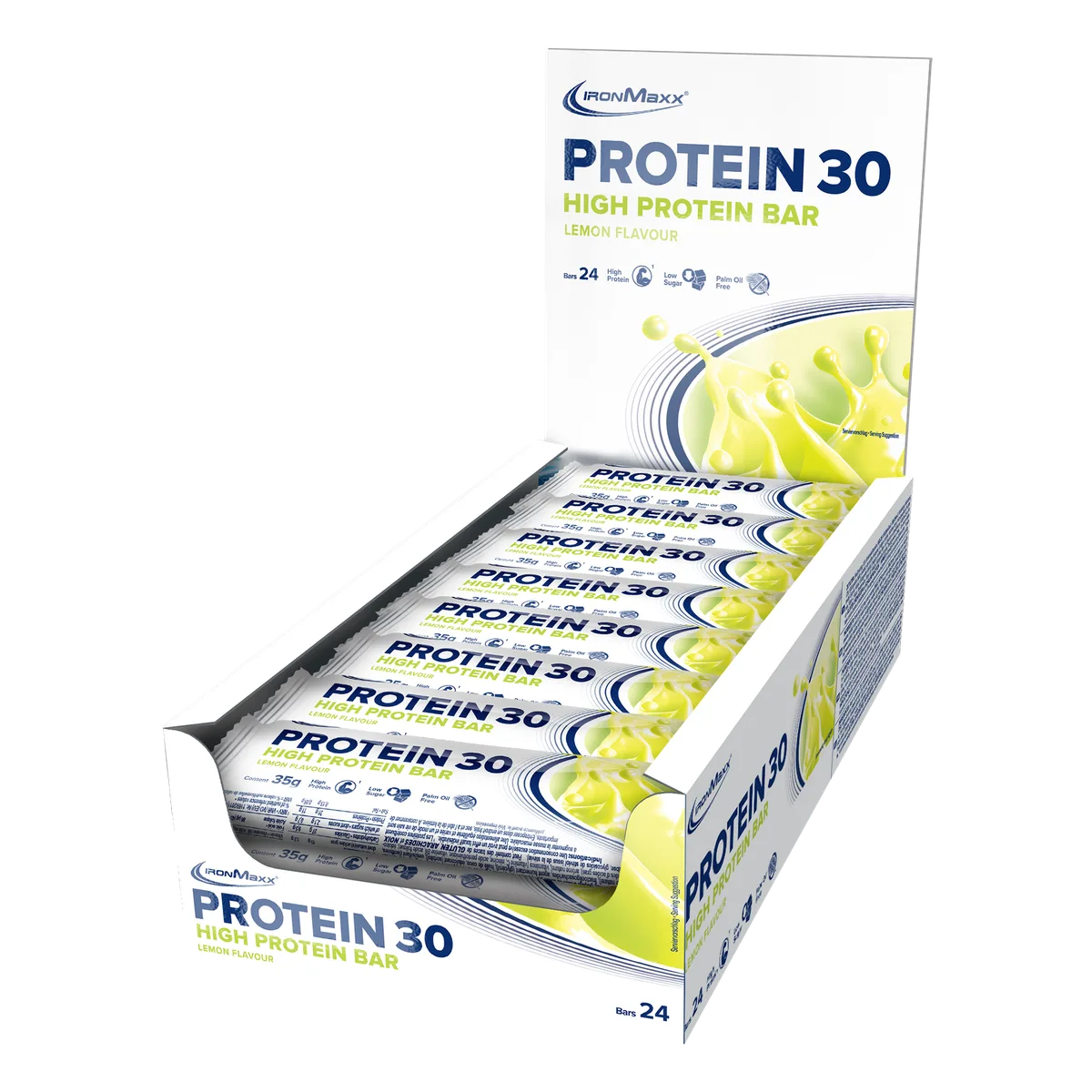 Protein 30 Protein Riegel (24x35g) - Lemon