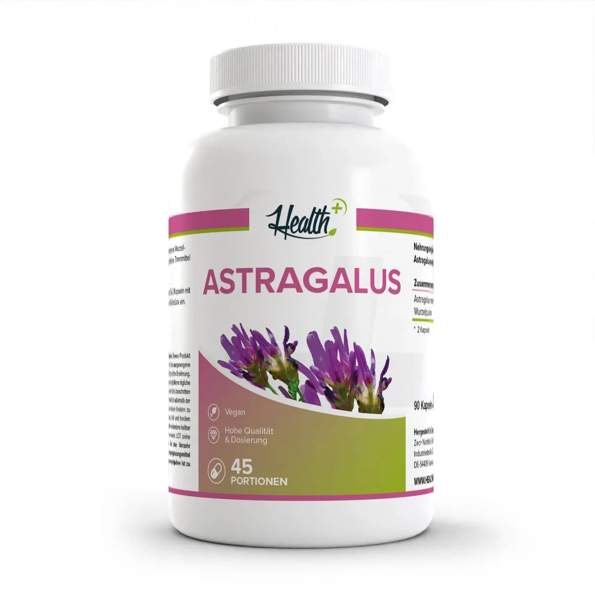 HEALTH+ ASTRAGALUS, 120 Kapseln
