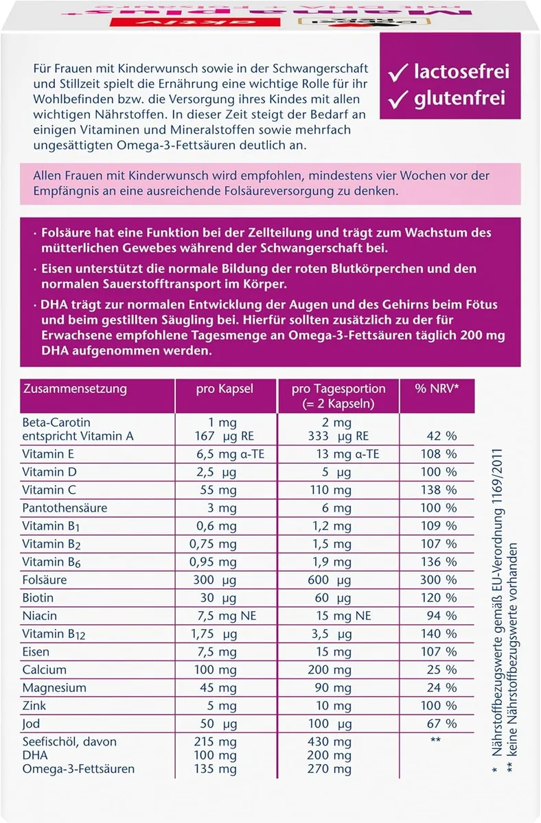 Mama plus+ (120 Kapseln) – Bild 2