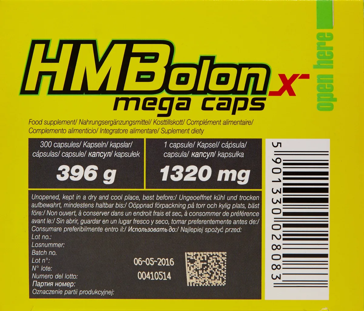 Olimp HMBolon NX, 300 Kapseln, 1er Pack (1 x 396 g) – Bild 5