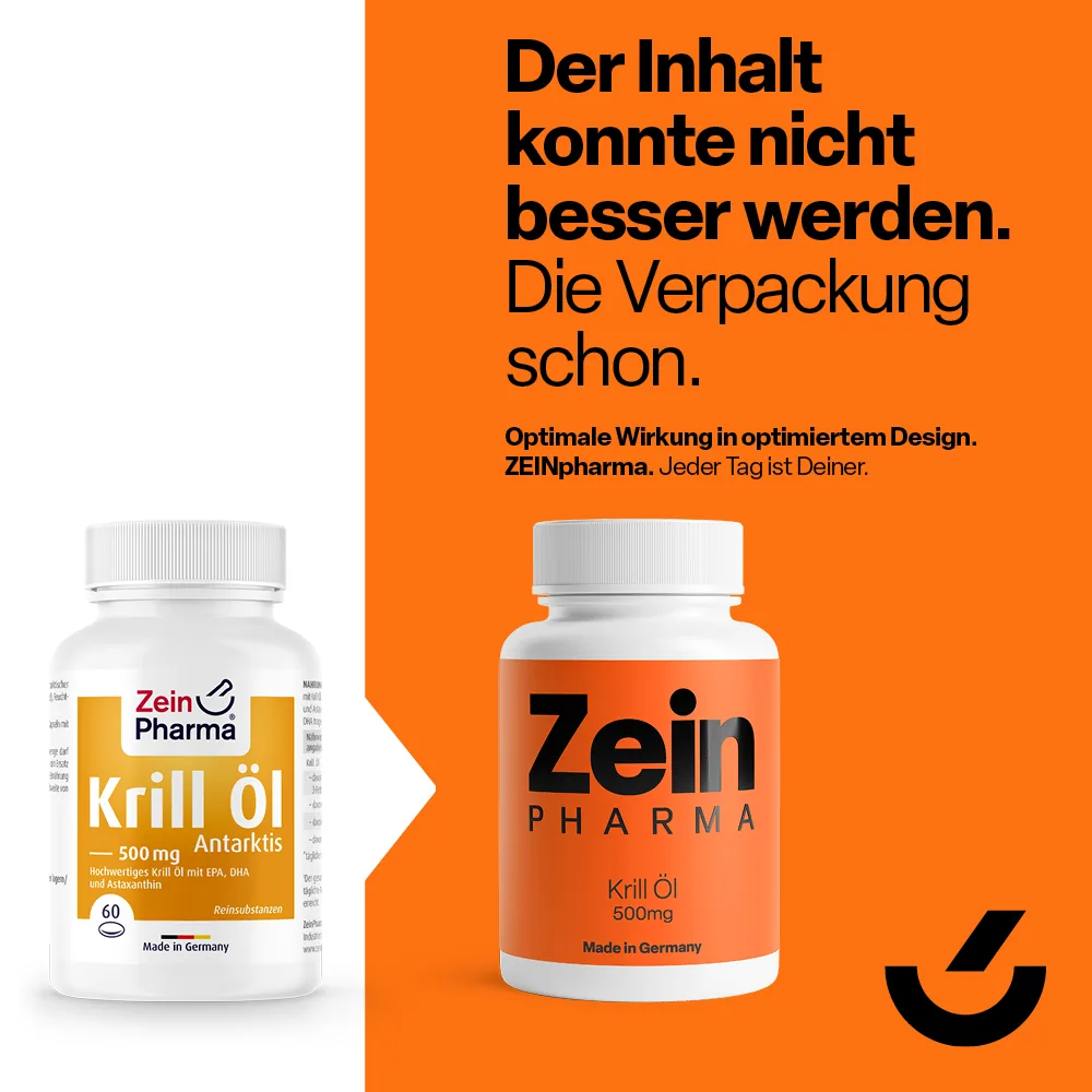 Krill Öl Antarktis 500mg (60 Kapseln) – Bild 2