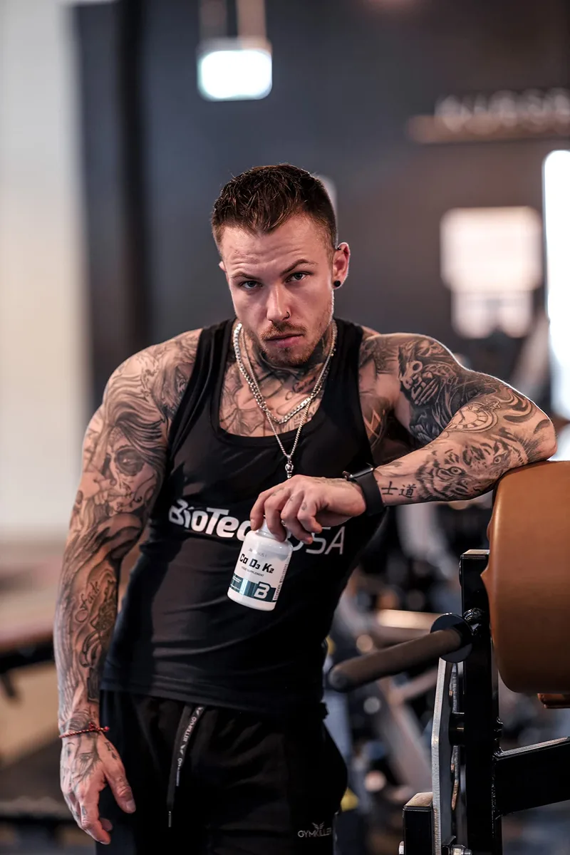 BioTechUSA Ca D3 K2,Calciumhaltiges Nahrungsergänzungsmittel in Kapselform mit Vitaminen und Mineralien, 90 Kapseln – Bild 7