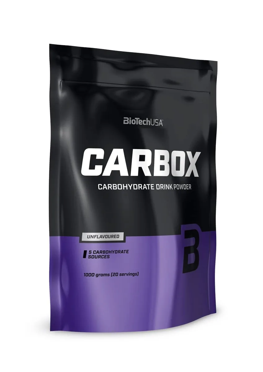 BioTechUSA Carbox, Getränkepulver mit 5 verschiedenen Arten an Kohlehydraten, 1 kg, ohne Geschmack
