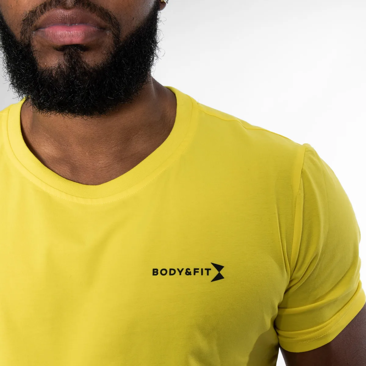 Essential casual T-shirt Geel / L – Bild 3