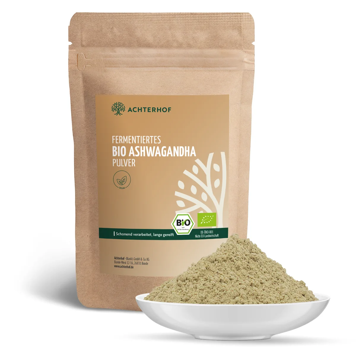 Bio Ashwagandha fermentiert (250g) – Bild 2