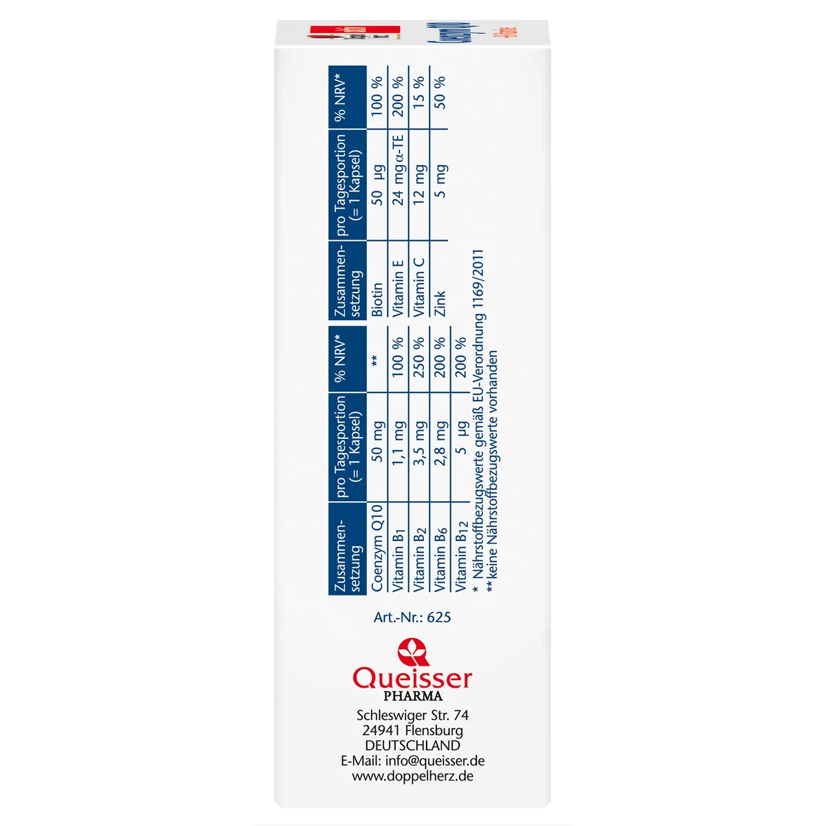Coenzym Q10 + B-Vitamine (60 Kapseln) – Bild 2
