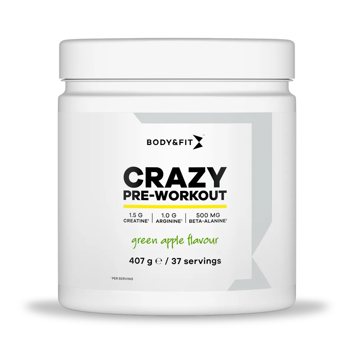 Crazy Pre-Workout Green Apple / 407.0