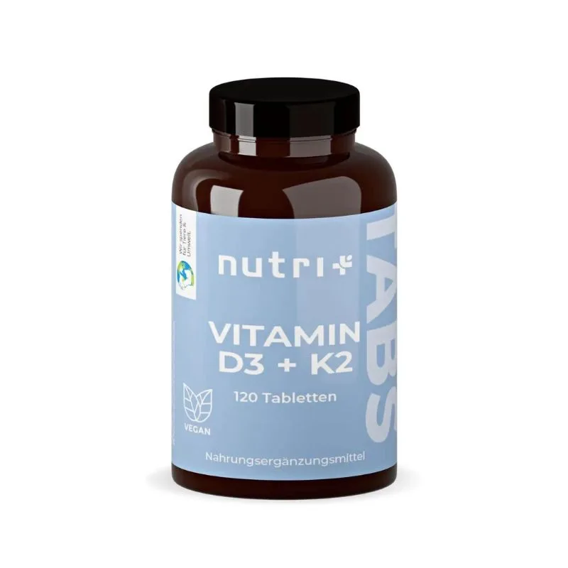 Nutri-Plus Vegan D3 + K2 Depot Tabletten – Bild 2