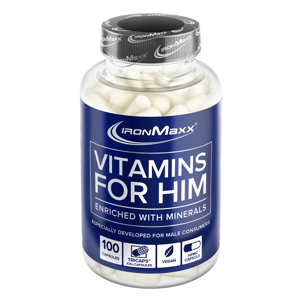Vitamins For Him - 100 Kapseln – Bild 2