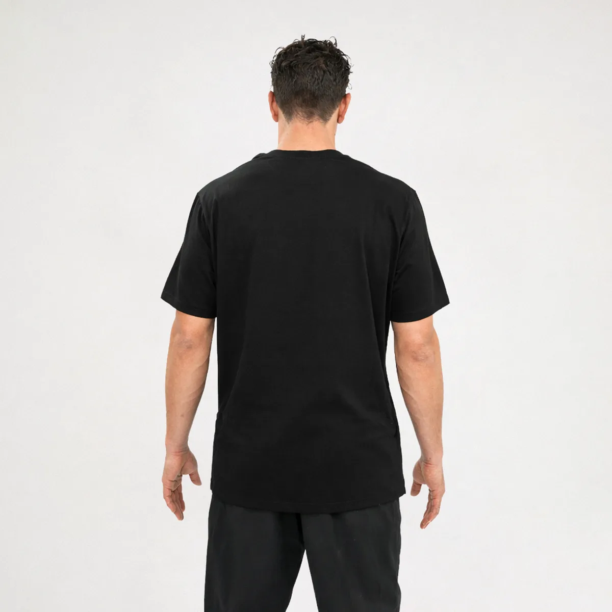 T-Shirt Herren Schwarz - Herren M – Bild 3