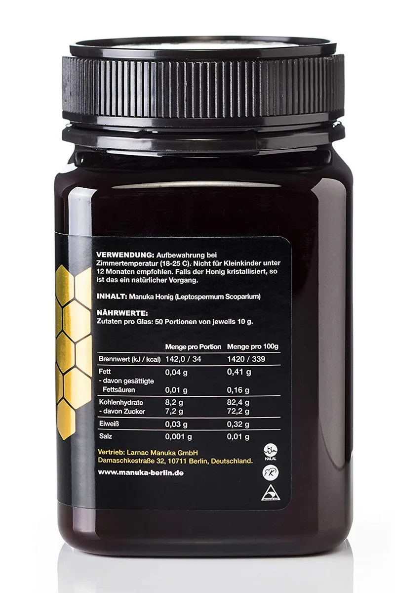 Larnac Manuka Honig MGO 800+ (500g) – Bild 3