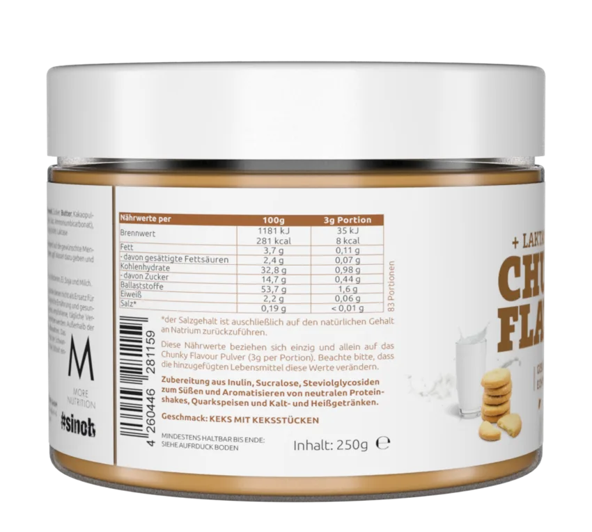 More Nutrition Chunky Flavour - 150g Mango Lassi – Bild 2