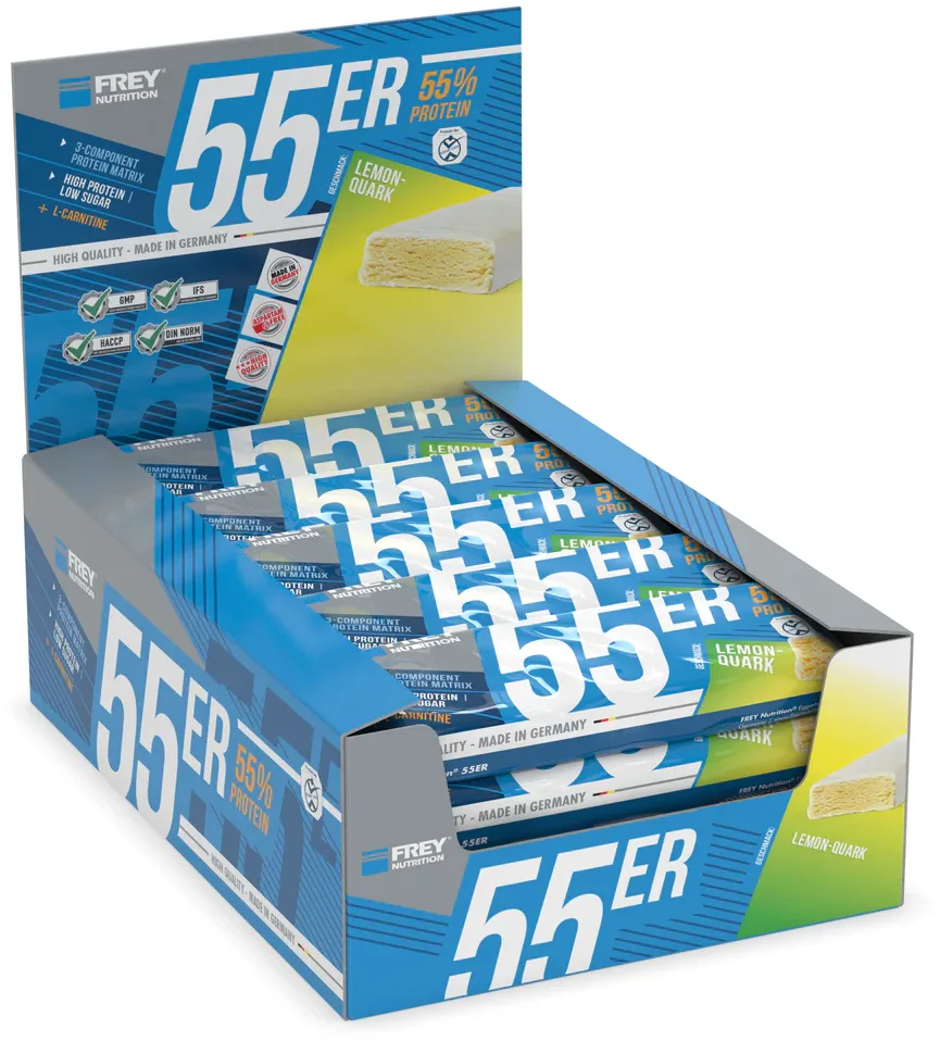 Proteinriegel 55er (20x50g) Lemon-Quark – Bild 2