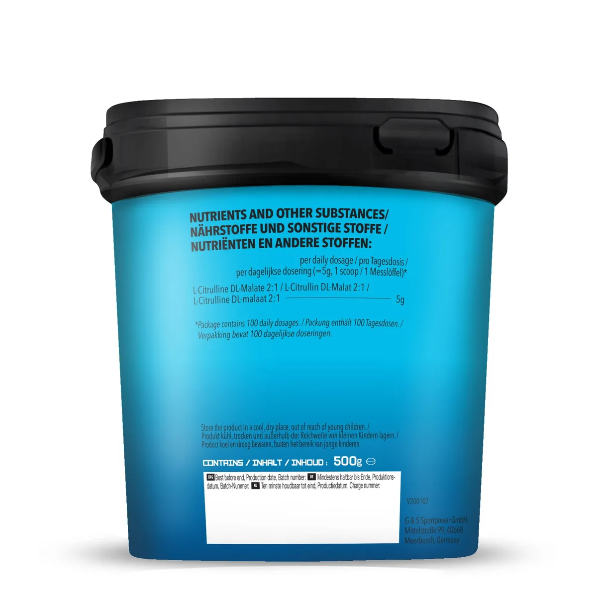 L-Citrulline Malate (500g) – Bild 3
