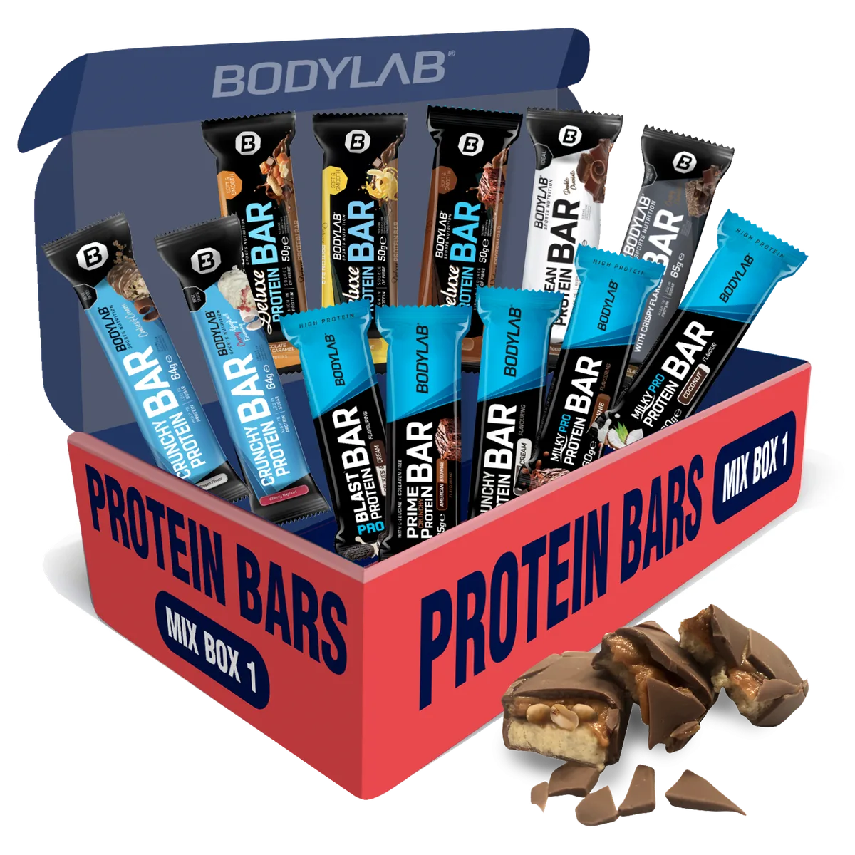Protein Bar MIX BOX 1 (12x50g-65g) – Bild 2