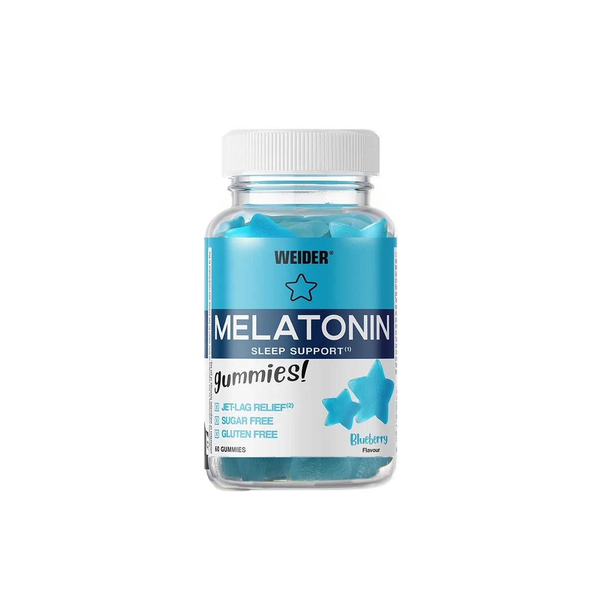 Melatonin Gummies Blueberry / 60 Gummies